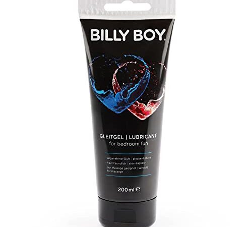 Billy Boy Gleitgel Wasserbasiert mit Fruchtigen Duft, 200 ml