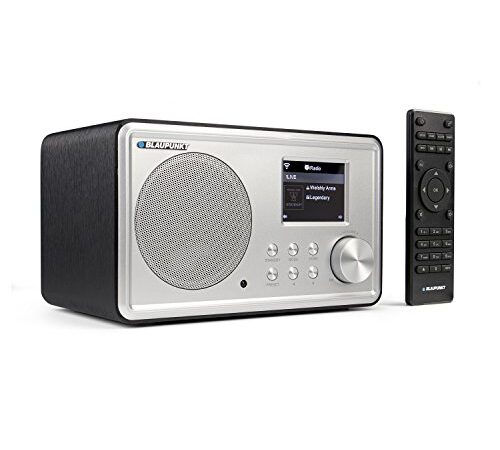 Blaupunkt IR 20 Internetradio, Digital Radio, Farbdisplay, Aux In, Wecker, schwarz