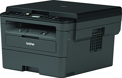 Brother DCPL2530DW Monochrom-Laserdrucker mit Duplexdruck, 30 Seiten/Minute, USB 2.0, WiFi Direct, 600 MHz, 64 MB Speicher, grau, 39,8 x 27,2 x 41 cm [Spanischer Import]