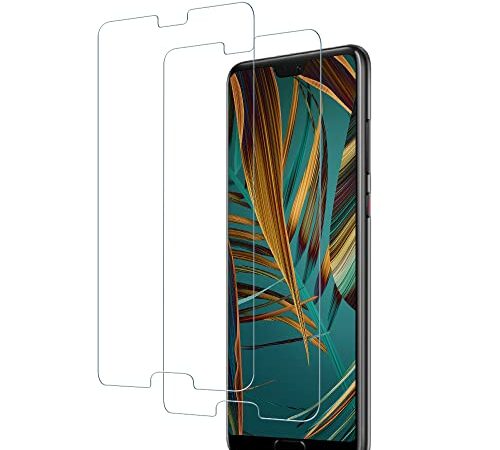 Für Huawei P20 Pro Schutzfolie für Panzerglas P20 Pro, Displayschutz für Huawei P20 Pro Panzerglasfolie, Schutzglas Kompatibel mit P20 Pro Huawei Displayschutzfolie, Rundumschutz Panzerfolie[2 Stück]