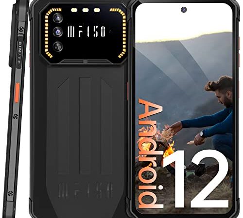 IIIF150 Air 1 Outdoor Smartphone 2022, 6.5" FHD+, 6GB + 64GB (1TB Erweiterbar) Outdoor Handy Android 12, 20MP Kamera, 5000mAh, IP68 Wasserdichter Smartphone Ohne Vertrag, Octa-Core/4G Dual SIM/NFC/GPS