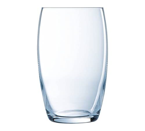 Luminarc 6 Hohe Trinkgläser Versailles, Glas, Transparent, 37 cl