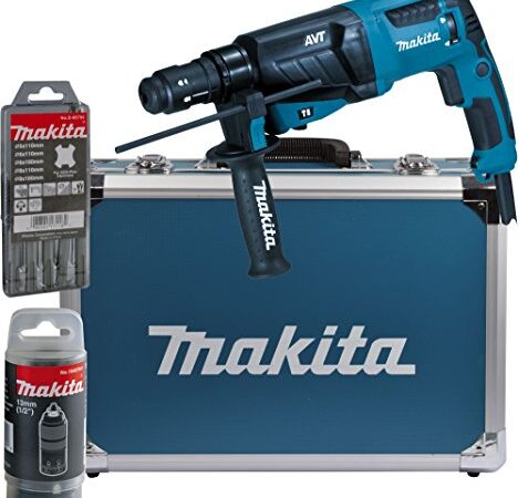 Makita HR2631FT13 Kombihammer für SDS-PLUS 26 mm im Alukoffer