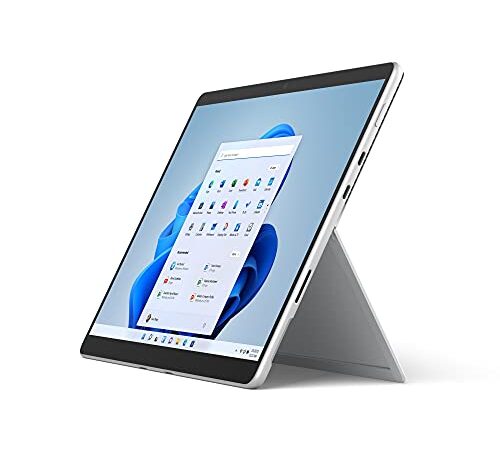 Microsoft Surface Pro 8, 13 Zoll 2-in-1 Tablet (Intel Core i5, 8GB RAM, 128GB SSD, Win 11 Home) Platinum