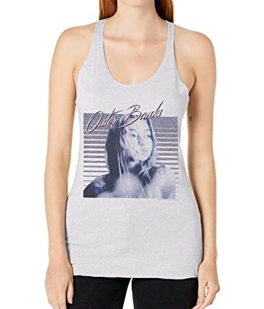 Netflix Outer Banks Damen Full Kook Racerback Tank Top, Weiß Heather, X-Klein