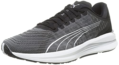 PUMA Herren Electrify Nitro Turn Laufschuh, Black, 44 EU