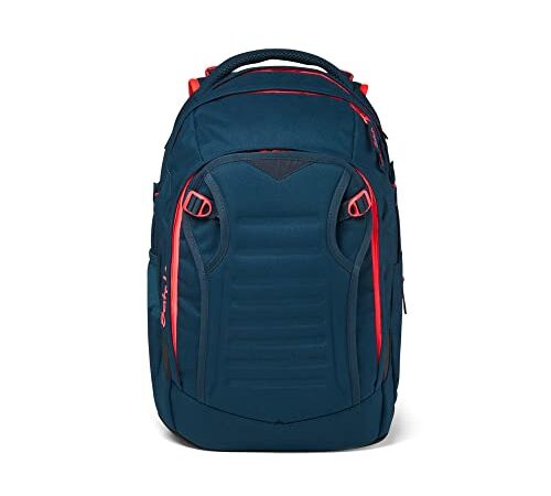 satch match Schulrucksack ergonomisch, erweiterbar auf 35 Liter, extra Fronttasche