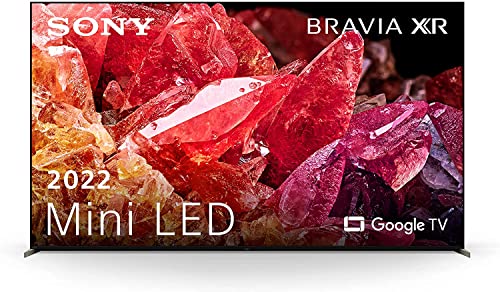 Sony XR-85X95K/P BRAVIA XR 85 Zoll Fernseher (Mini LED ,4K Ultra HD,High Dynamic Range (HDR),Smart TV (Google TV),2022 Modell), Titansilber inkl 24 + 6 Monate Herstellergarantie [Energieklasse E]