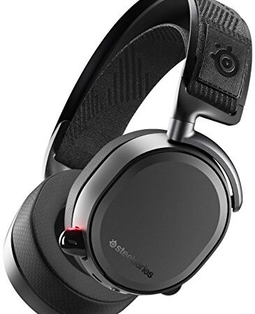 SteelSeries Arctis Pro Wireless – Kabelloses Gaming-Headset (2,4 GHz & Bluetooth) – Hochauflösende Lautsprechertreiber – Für PC,PS5 und PS4 – Schwarz