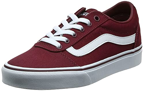 Vans Damen Ward Canvas Sneaker, Rot ((Canvas) Burgundy Olq), 39 EU