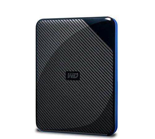 WD Gaming Drive für PlayStation 4 4 TB (handliches Design, Spiele immer dabei, USB-3.0-Anschluss)