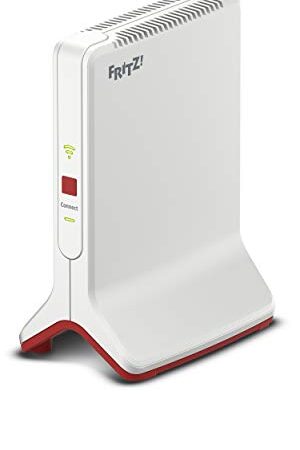 AVM FRITZ!WLAN Mesh Repeater 3000 (drei Funkeinheiten: 5 GHz (bis zu 1.733 MBit/s), 5 GHz (bis zu 866 MBit/s), 2,4 GHz (bis zu 400 MBit/s), 2x Gigabit-LAN, deutschsprachige Version)