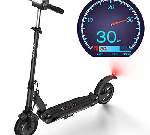 Elektro Scooter 30 Km Reichweite 350W Motor E-Scooter 8 Zoll Vollreifen Faltbarer Elektroroller für Jugendliche Und Erwachsene - S1