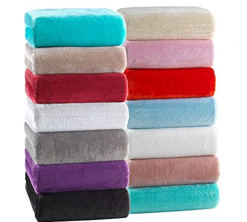 MALIKA® Premium warme Spannbettlaken Cashmere-Touch Bettlaken Jersey Fleece Spannbetttuch Laken, Farbe:Silber, Größe:140-160 x 200 cm