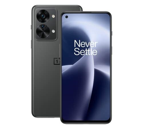 OnePlus Nord 2T 5G - 12GB RAM 256GB SIM-freies Smartphone mit 50MP KI Dreifach-Kamera und 80W SUPERVOOC Schnell-Ladung - 2 Jahre Garantie - Grey Shadow