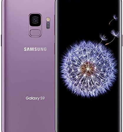 Samsung Galaxy S9 Smartphone (5,8 Zoll (14,7cm) 64GB interner Speicher, Dual SIM) - Deutsche Version (Generalüberholt)