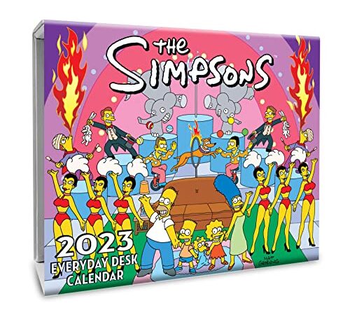 The Simpsons 2023: Original Danilo-Tagesabreißkalender [Kalendar]