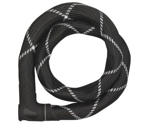 ABUS Steel-O-Chain 8210/110 Moto, Schwarz