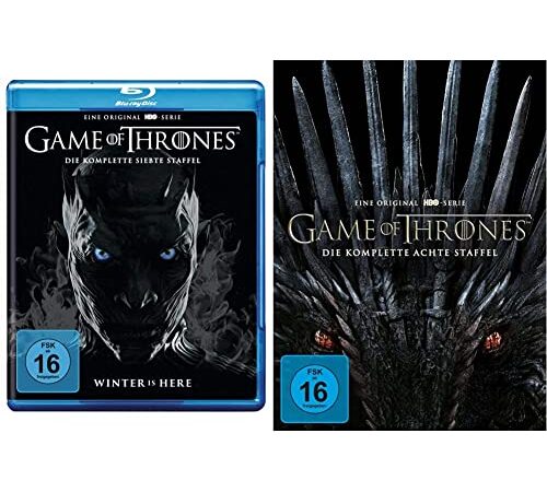 Game of Thrones - Staffel 7 [Blu-ray] & Game of Thrones - Staffel 8 [4 DVDs]