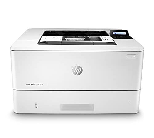 HP LaserJet Pro M404dn Laserdrucker (Drucker, LAN, Duplex, AirPrint, 350-Blatt Papierfach) weiß