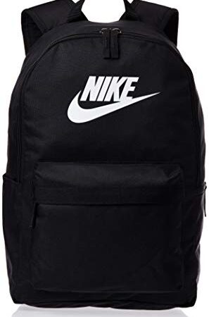 Nike Heritage Sac a dos 2.0, Unisex-Erwachsene , Schwarz (Black/Black/White), One Size