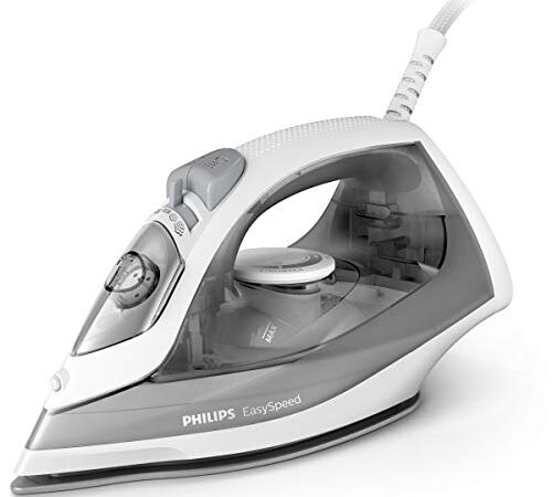 Philips GC1751/80 Dampfbügeleisen EasySpeed ( 2000 W, Keramik-Bügelsohle, 220ml Wassertank) grau