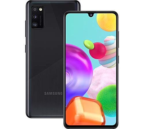 Samsung GALAXY A41 Smartphone Schwarz Dual-SIM 64GB Android 10.0 A415F, Schwarz, SM-A415FZKDEUB