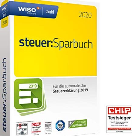 WISO steuer:Sparbuch 2020 (für Steuerjahr 2019 | Disc in Standard Verpackung)