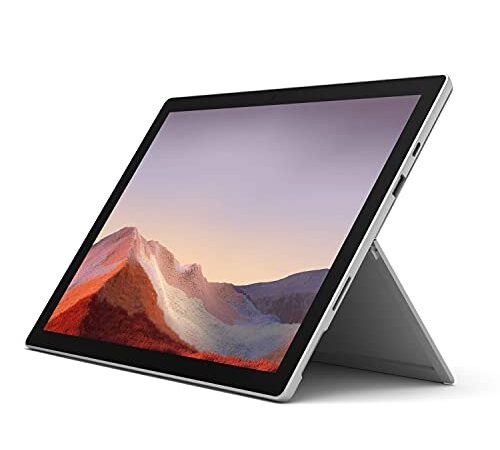 Microsoft Surface Pro 7, 12,3 Zoll 2-in-1 Tablet (Intel Core i3, 4GB RAM, 128GB SSD, Win 10 Home) Platin Grau