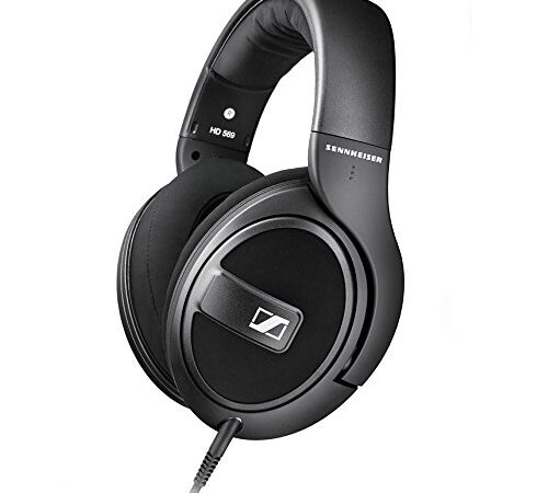 Sennheiser HD 569 ohrumschließendes, geschlossenes Headset für Anrufe/Musik matt-schwarz