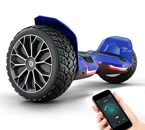 8.5" Premium Offroad Hoverboard Bluewheel HX510 SUV Deutsche Qualitäts Marke- Kinder Sicherheitsmodus & App - Bluetooth - Starker Dual Motor - Elektro Skateboard Self Balance Scooter