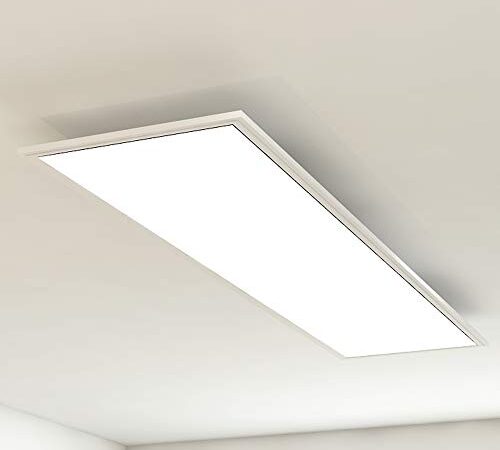 BRILONER – Deckenleuchte LED, LED Panel, Bürolampe, Deckenlampe LED, Neutralweißes Licht, 4.100 Lumen, 38W, 119.5 cm