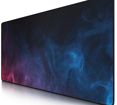 CSL - XXL Mauspad Gaming 900x400 mm - XXL Mousepad groß mit Motiv - Tischunterlage Large Size - verbessert Präzision und Geschwindigkeit - auch für Roccat Razer Logitech Maus und Tastatur