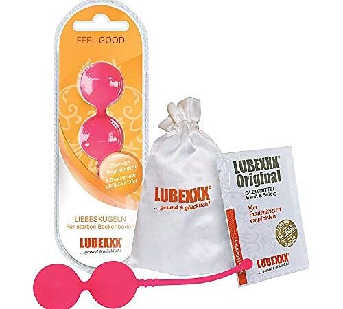 LUBEXXX Liebeskugeln pink. Fit im Intimbereich und mehr Lustempfinden durch starke Beckenbodenmuskeln.