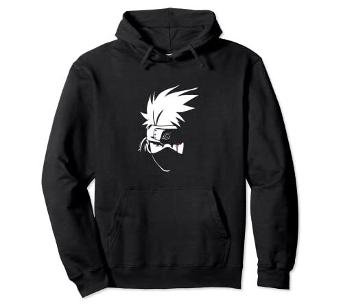 Naruto Shippuden Kakashi Kopf Pullover Hoodie