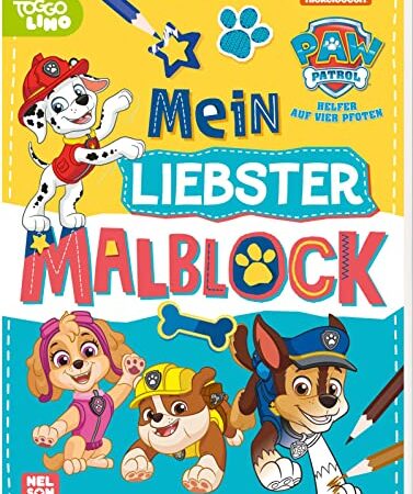 PAW Patrol: Mein liebster Malblock: Mehr als 120 neue Ausmalbilder (ab 3 Jahren)