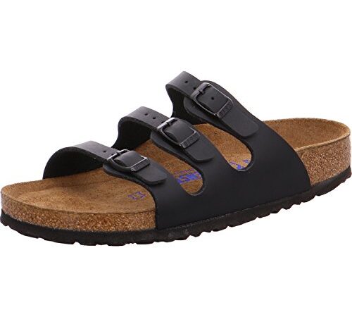 Birkenstock Florida Birko Flor, schwarz(schwarz), Gr. 41