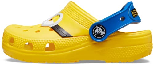 Crocs Unisex Kinder Fl I Am Minions Clog K Holzschuh, Gelb, 32-33 EU