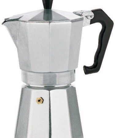 Kela 10591 Espressokocher, Für 6 Tassen, Aluminium, Italia