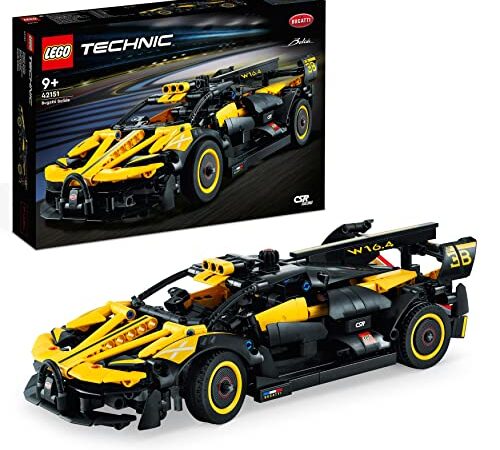 LEGO 42151 Technic Bugatti-Bolide, Auto-Modellbausatz, Sportwagen-Spielzeug, ikonisches Auto-Set zum Sammeln, ab 9 Jahre