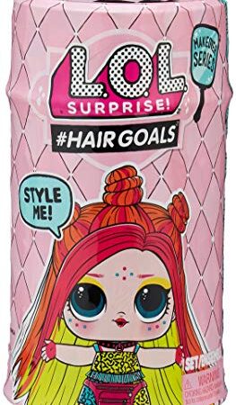 L.O.L. Surprise! 557067E7C #Hairgoals Doll Makeover Series 2 Sammelfigur mit Haaren zum Frisieren und Accessoires, 15 Überraschungen