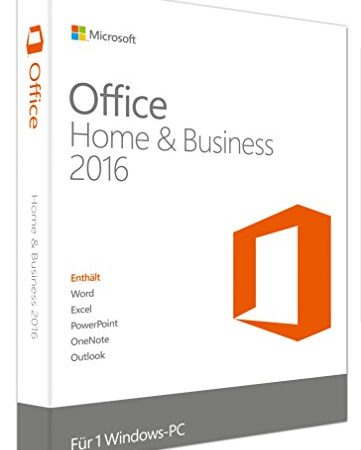 Microsoft Office Home and Business 2016 (Product Key Card ohne Datenträger)