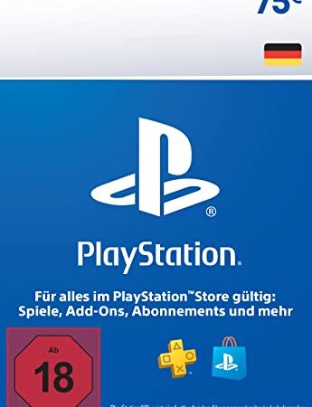 75€ PlayStation Store Guthaben | Deutsches Konto [Code per Email]