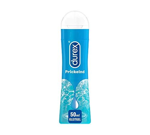 Durex Play Prickelnd Gleitgel auf Wasserbasis – Gleitgel mit prickelndem Effekt – 1 x 50 ml in der praktischen Dosierflasche