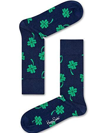 Happy Socks Unisex Big Luck Sock, Blau (Navy 6000, 41-46