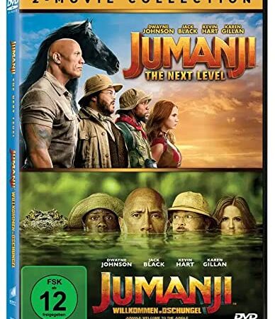 Jumanji: The Next Level / Jumanji: Willkommen im Dschungel (2-Movie-Collection) - DVD