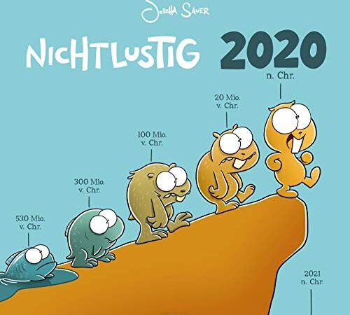 Nichtlustig Wandkalender 2020: Wandkalender