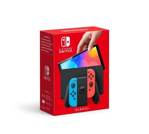 Nintendo Switch (OLED-Modell) Neon-Rot/Neon-Blau