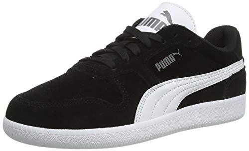 PUMA Unisex Icra Trainer SD Niedrige Turnschuhe, Black-White, 42 EU