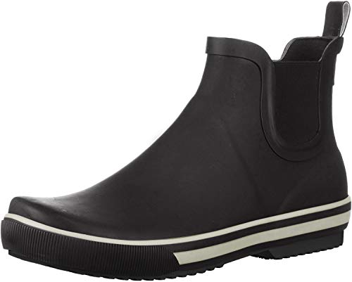 Rocket Dog Damen Regenbogen-Gummi Gummistiefel, Schwarz, 39 EU